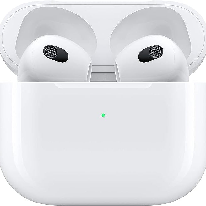 Amazon Apple store Elevate Your Sound Experience with Apple AirPods (3rd Gen)Apple with Lightning Charging Case
