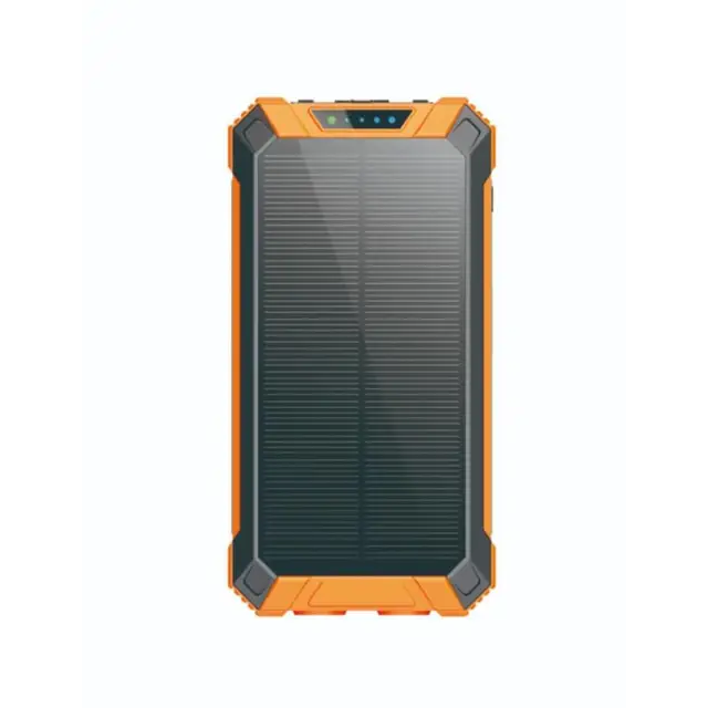 Solar power bank 2023 Built in Cables Wireless charging charge Multiple Devices at once Usb& Type c output PD20W Fast Charging compatible with larger devices High Capacity Battery - iSpark