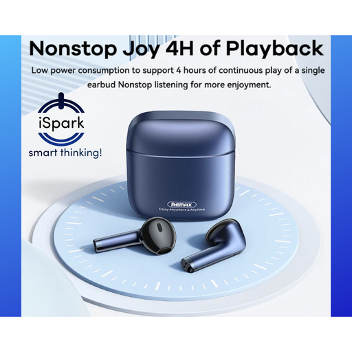 iSpark Remax x-iron True wireless Bluetooth Earbuds in 2 colours 5.3 Bluetooth fast connection ENC noise cancellation, low latency, lightweight with digital display - iSpark