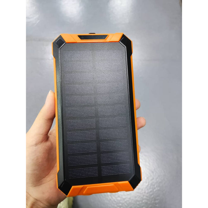 Solar power bank 2023 Built in Cables Wireless charging charge Multiple Devices at once Usb& Type c output PD20W Fast Charging compatible with larger devices High Capacity Battery - iSpark