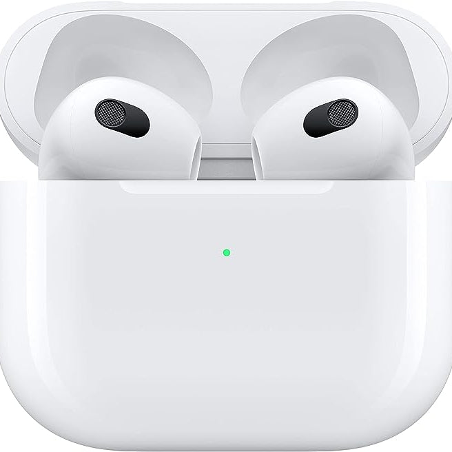 Amazon Apple store Elevate Your Sound Experience with Apple AirPods (3rd Gen)Apple  with Lightning Charging Case 