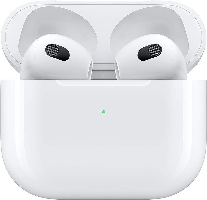 Amazon Apple store Elevate Your Sound Experience with Apple AirPods (3rd Gen)Apple  with Lightning Charging Case 